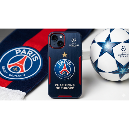 Coque PSG champion d'europe
